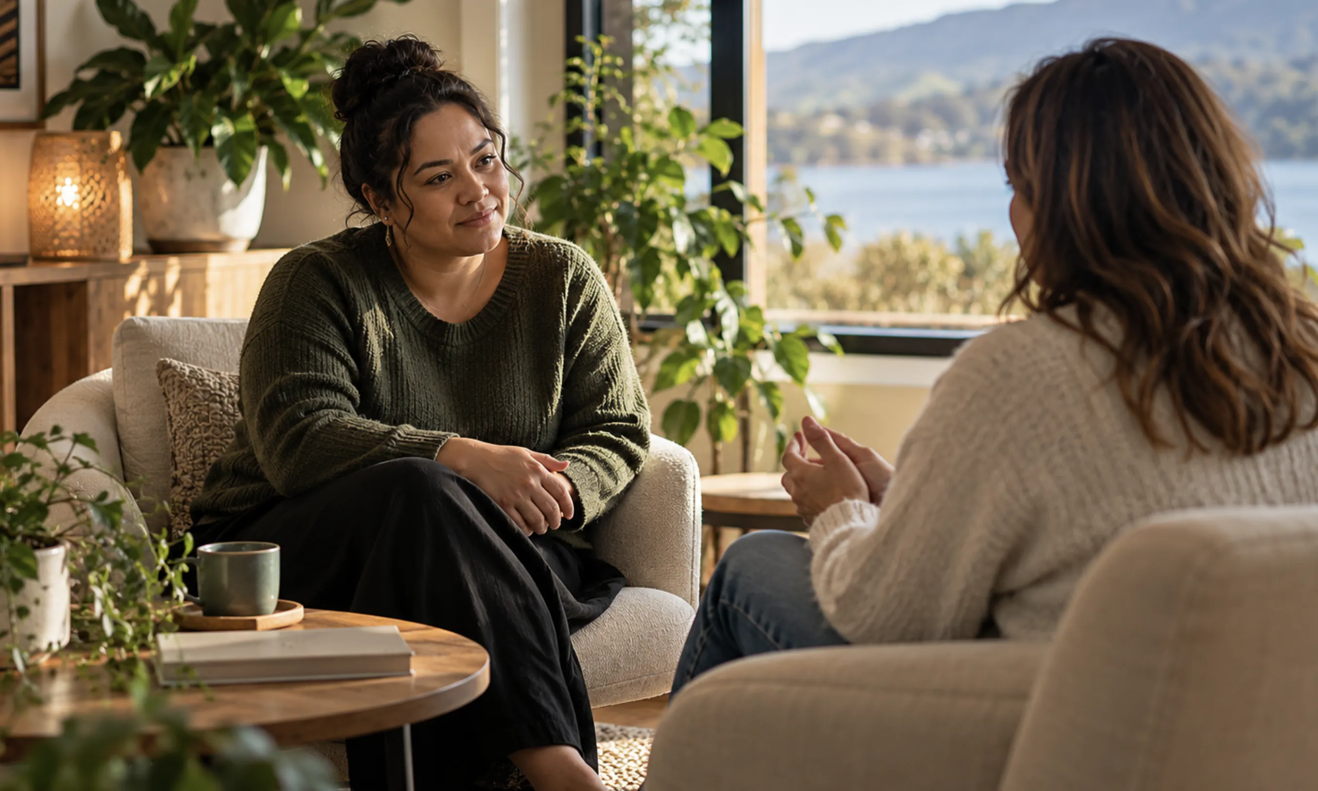 Professional supervision conversation facilitated through UPUTĀUA